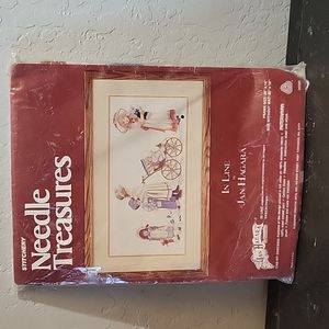 VINTAGE Needle Art In Lone by Jan Hagara